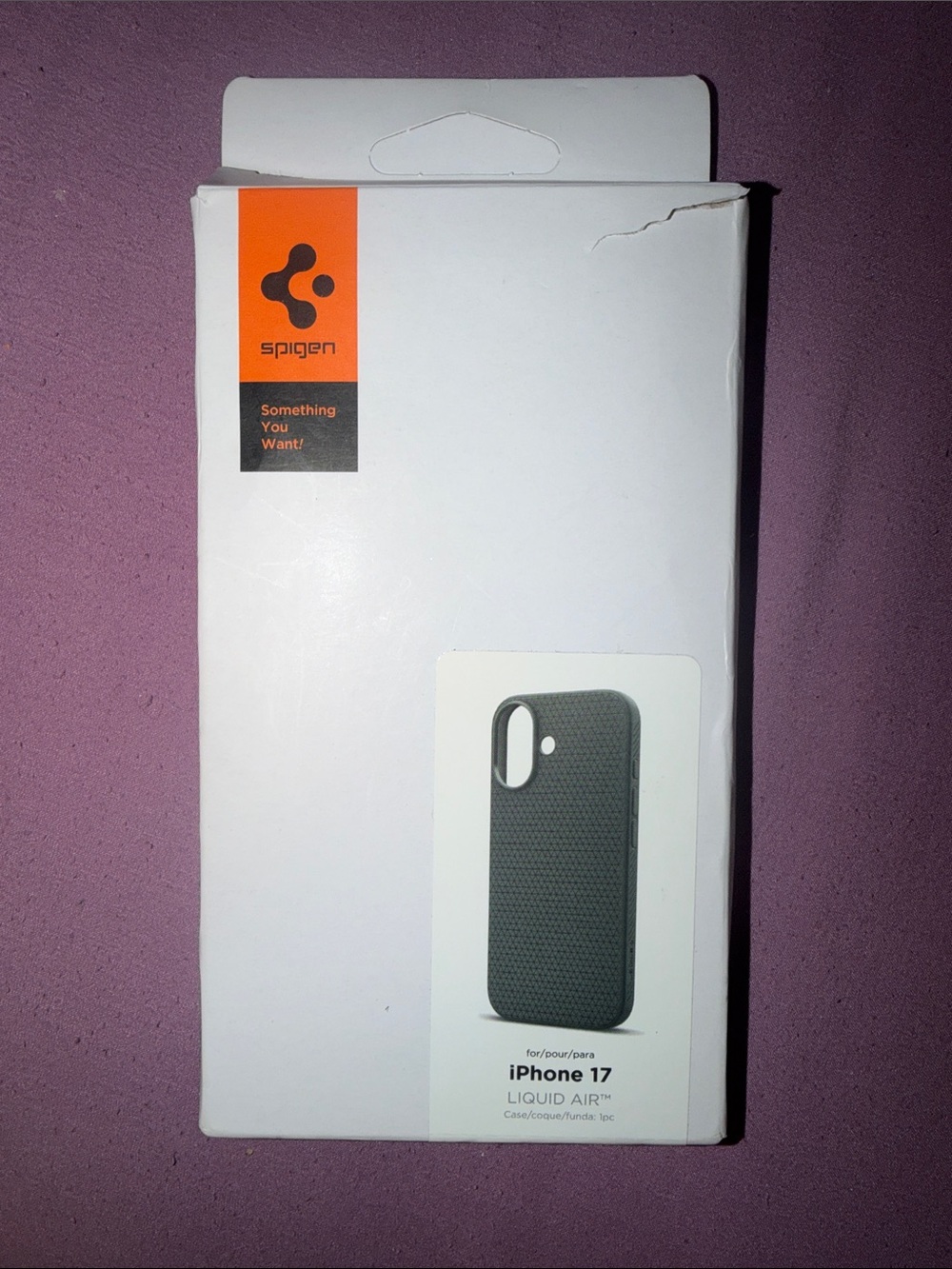 Spigen Liquid Air Case for iPhone 17 - Abyss Green